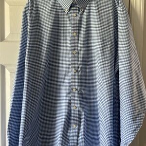 Blue Checkered Men's Shirt